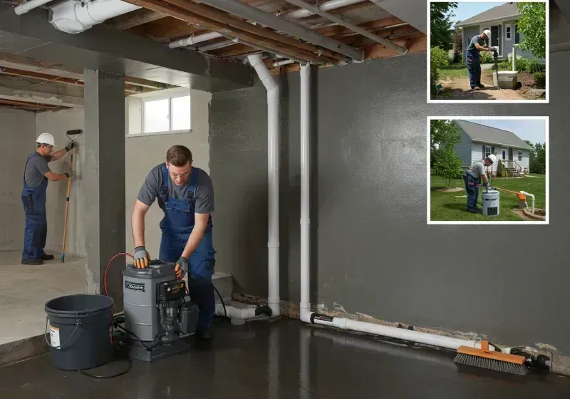 Basement Waterproofing and Flood Prevention process in Nelson County, KY